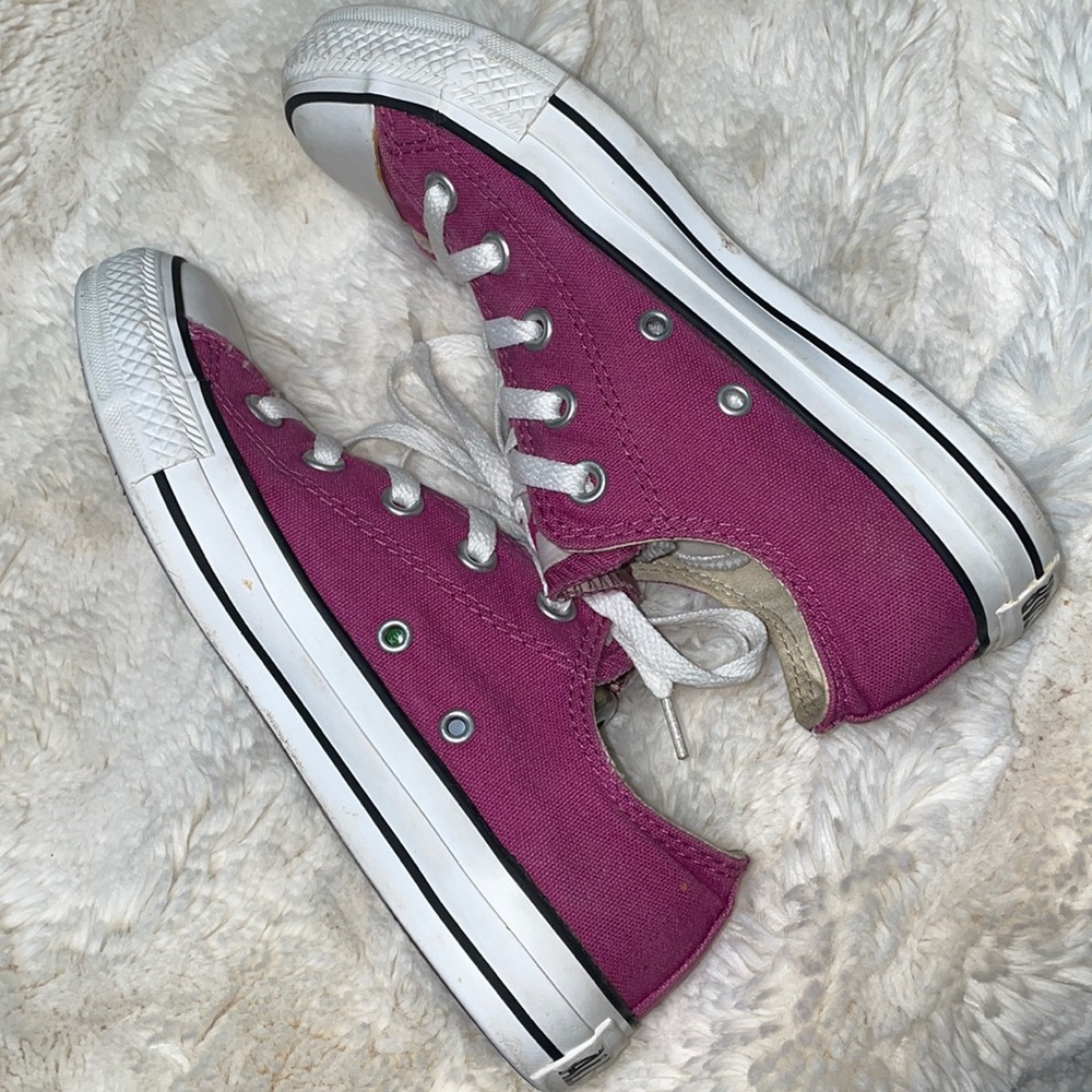 Purple All Star Converse - Picture 6 of 7